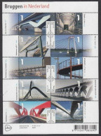 2015 Bruggen, Bridges NVPH V3275-3284, Mi.3332-3341 MNH/**/postfris - Ongebruikt