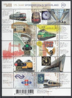 2014 Trains, Railroad NVPH V3219-3228 MNH/**/postfris - Ongebruikt