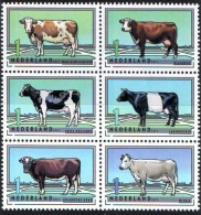 2012 Dutch Cows - Rundveerassen, Koeien -  NVPH 2973/2978 MNH/**/postfris - Nuevos