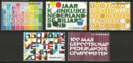 2011 Jubileumzegels - NVPH 2816/2820 MNH/**/postfris - Nuevos