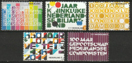 2011 Jubileumzegels - NVPH 2816/2820 MNH/**/postfris - Unused Stamps