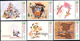 476 Guyana Disney Noel Christmas 1989 MNH ** Neuf SC (GUY-24b) - Disney