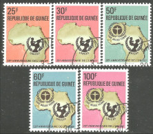 470 Guinee Unicef Carte Map (GUF-121db) - UNICEF