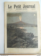 Le Petit Journal N°88 – 30 Juillet 1892 – L'éruption De L'Etna En SICILE - VOLCAN - VUE DE PARIS - Le Petit Journal