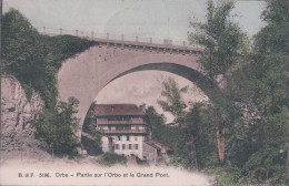 Orbe VD, Partie Sur L'Orbe Et Le Grand Pont (5186) - Orbe