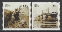 Irlande / Eire 2015 - "Gallipoli" ** (MNH) - Unused Stamps