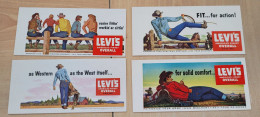 Lots De 4 Buvards Levi's - Textile & Clothing