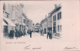 Vallorbe VD, Grand' Rue Animée, Hôtel De France (15.6.1900) - Vallorbe