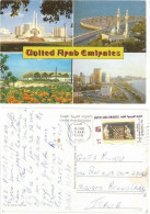 UAE Arab Emirates 4views Pcard Dubai 17may1988 X Italy With Chess Olympiad BH.2 Solo Franking - Verenigde Arabische Emiraten