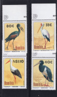 Namibia Serie 4v 1994 Birds Stork Storch MNH - Namibia (1990- ...)