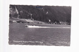 E5534) Wasserskisport Bei NEUSACH Am WEISSENSEE - Kärnten - Wasserski Fahrer Hinter Motorboot ALT! - Weissensee