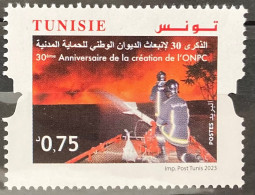 2023 Tunisie Tunisia Protection Civile Sapeurs Pompiers Fireman - Pompieri