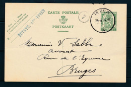 PWS - Cachet "IEPER Litt. A" Dd. 24-06-1937 + Facteurstempel - (ref.1720) - Cartes Postales 1934-1951