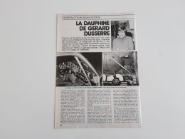 La Dauphine De Gerard Dusserre - Coupure De Presse Automobile - Other & Unclassified