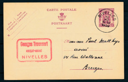 PWS - Cachet "NIVELLES" Dd. 12-07-1939 - (ref.1721) - Cartes Postales 1934-1951