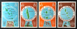 NEW HEBRIDES 1977/78 - MNH - YT 509, 514, 517, 520 - Nuevos