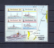 NEW ZEALAND - MNH - SHIPS -  MI.NO.BL 7 - CV = 5 € - Hojas Bloque