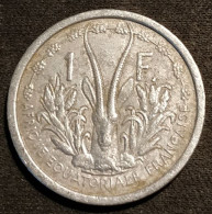 AFRIQUE EQUATORIALE FRANÇAISE - 1 FRANC 1948 - KM 6 - Französisch-Äquatorialafrika