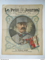 Le Petit Journal N°1450 – 06 Octobre 1918 - Général JANIN - FRONT - FLANDRE A LA CHAMPAGNE BAILLEUL A REIMS - SLOVAQUE - Le Petit Journal