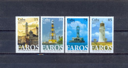 CUBA - MNH - LIGHTHOUSES -  MI.NO.5844/7 - CV = 4,2 € - Faros