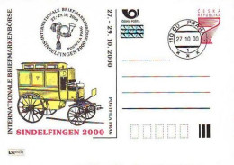 CDV A 64 Czech Republic Sindelfingen 2000 Coach Notice Poor Scan, But The Card Is O.k. - Postkaarten