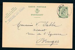 PWS - Cachet "IEPER Litt. D" Dd. 17-02-1937 - (ref.1725) - Postcards 1934-1951