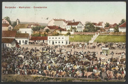 BOSNA I HERCEGOVINA - BANJA LUKA - Govedarnica - Pijaca - Marktplatz - 1910  Old Postcard (see Sales Conditions) 09943 - Bosnie-Herzegovine