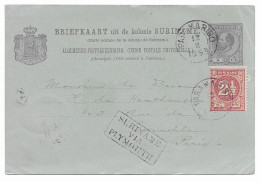 Suriname 1889 G9 Gebruikt (SN 2587) - Surinam ... - 1975