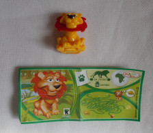 Kinder - Natoons - Animaux - Lion - FF002 - Avec BPZ - Montables