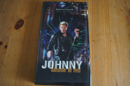 JOHNNY HALLYDAY ALLUME LE FEU STADE DE FRANCE 98 COFFRET EN 3 CD 3 CD NUMEROTE VALEUR++ GOLDMAN OBISPO BRUEL PAGNY - Rock