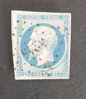 STAMP TIMBRE FRANCE NAPOLEON 10 REPUB OBL + VOISIN COTE +45€ - 1852 Luigi-Napoleone