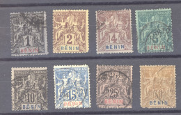 Bénin  :  Yv  33-41  (o)    Sauf  39 - Used Stamps