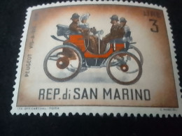 SAN MARİNO -1960-80     3   LİRE   DAMGASIZ - Unused Stamps