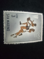 SAN MARİNO -1960-80     3  LİRE   DAMGASIZ - Unused Stamps