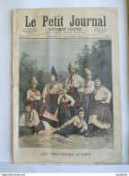 LE PETIT JOURNAL N°08 - 17 JANVIER 1891 – CHANTEURS RUSSES RUSSIE - Le Petit Journal