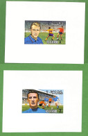 12341 - RASH AL KHAIMA - Set Of 6 Luxury BLOCKS -  FOOTBALL Riva MOORE Durr  1972 - Nuevos