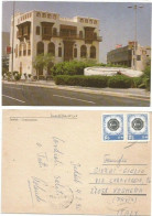 Saudi Arabia Nice Construction In Jeddah Pcard 4feb1990 To Italy With Regular 50h Pair - Only Italy Arrival PMK - Saudi-Arabien