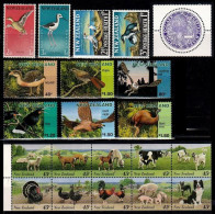 (098-102) New Zealand / Nouv. Zelande  Small Lot Fauna / Animals / Tiere   ** / Mnh  Michel Ex 386-1620 - Autres & Non Classés