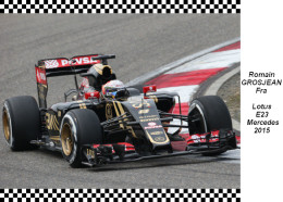Romain  Grosjean  Lotus E23   2015 - Grand Prix / F1