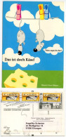 Germany 2007 Postcard Comic - Mice & Cheese; Zirndorf Postmarks; 3c., 9c. & 33c. ATM / Frama Stamps - Bandes Dessinées