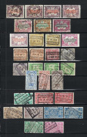 BELGIQUE Ca.1902-40: Lot D' Obl. - Used