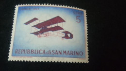 SAN MARİNO -1960-80    5 LİRE   DAMGASIZ - Ongebruikt