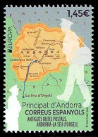 SALE!!! SPANISH ANDORRA ESPAÑOLA 2020 EUROPA CEPT Ancient Postal Routes Stamp MNH ** - 2020