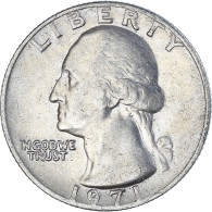 Monnaie, États-Unis, Quarter, 1971 - 1932-1998: Washington