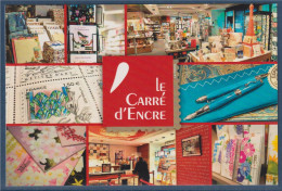 Carte Postale "Le Carré D'Encre" Maison Du Timbre & De L'écrit, Rue Des Mathurins Paris - Post & Briefboten