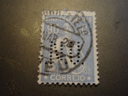 PORTUGAL   Perforé   .U.N. -1917-24 - Used Stamps