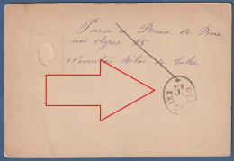 Bilhete Postal Para Portugal E Hespanha - Lisboa> Lisboa -|- D. Luís - 1884 - Brieven En Documenten
