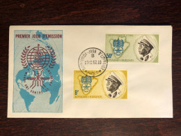 BURUNDI FDC COVER 1962 YEAR MALARIA HEALTH MEDICINE STAMPS - FDC