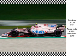 Esteban  Ocon  Force India  VJM11   2018 - Grand Prix / F1