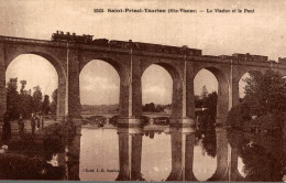 Saint Priest Taurion Le Viaduc Et Le Pont - Saint Priest Taurion